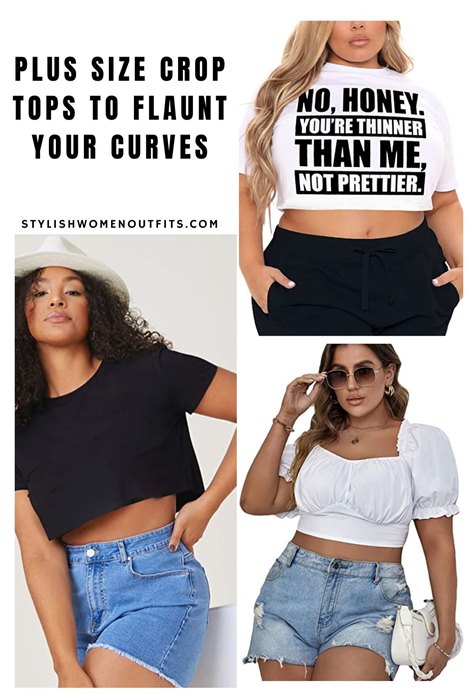 How to Wear Plus Size Crop Tops to Flaunt Your Curves