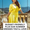 cheap plus size summer dresses that you will love