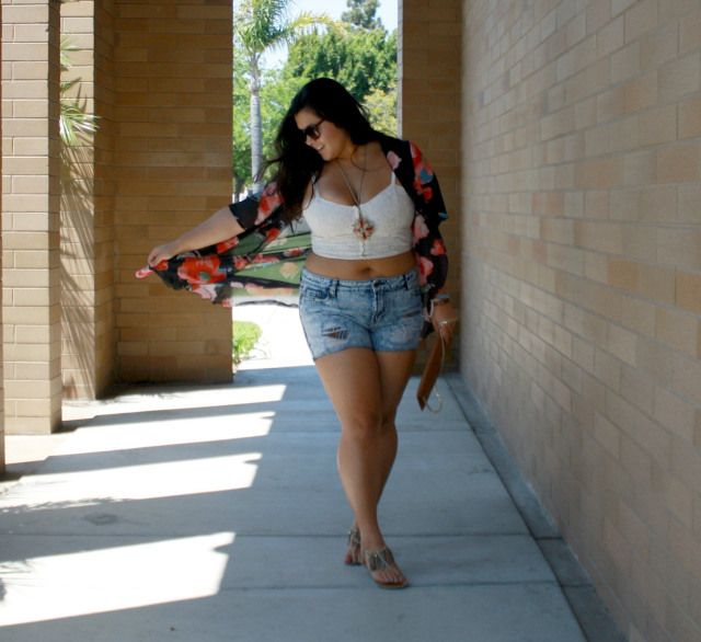 cute summer outfits for chubby ladies