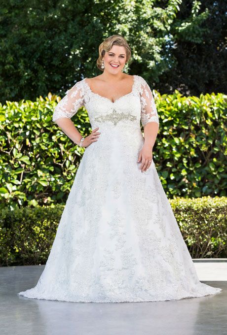 plus-size-wedding-dresses-with-sleeves