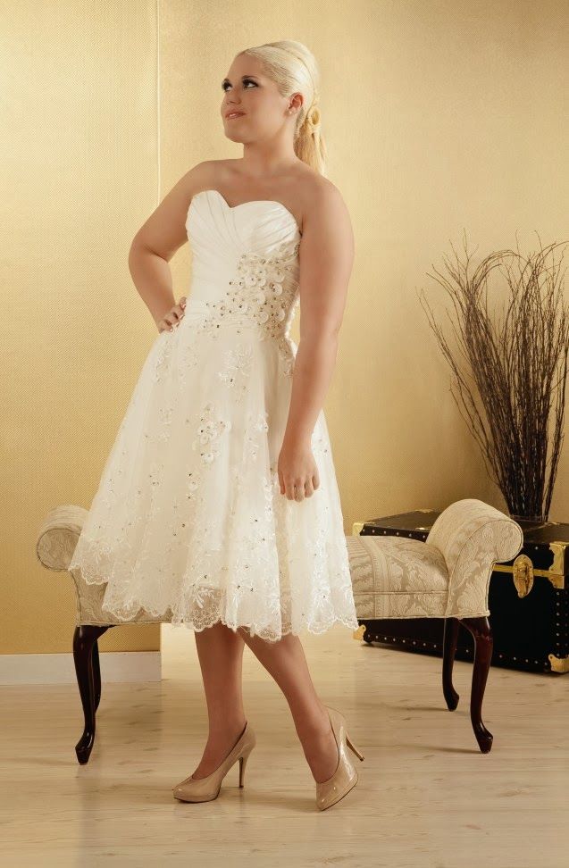 Informal Plus Size Wedding Dresses Great Choices for