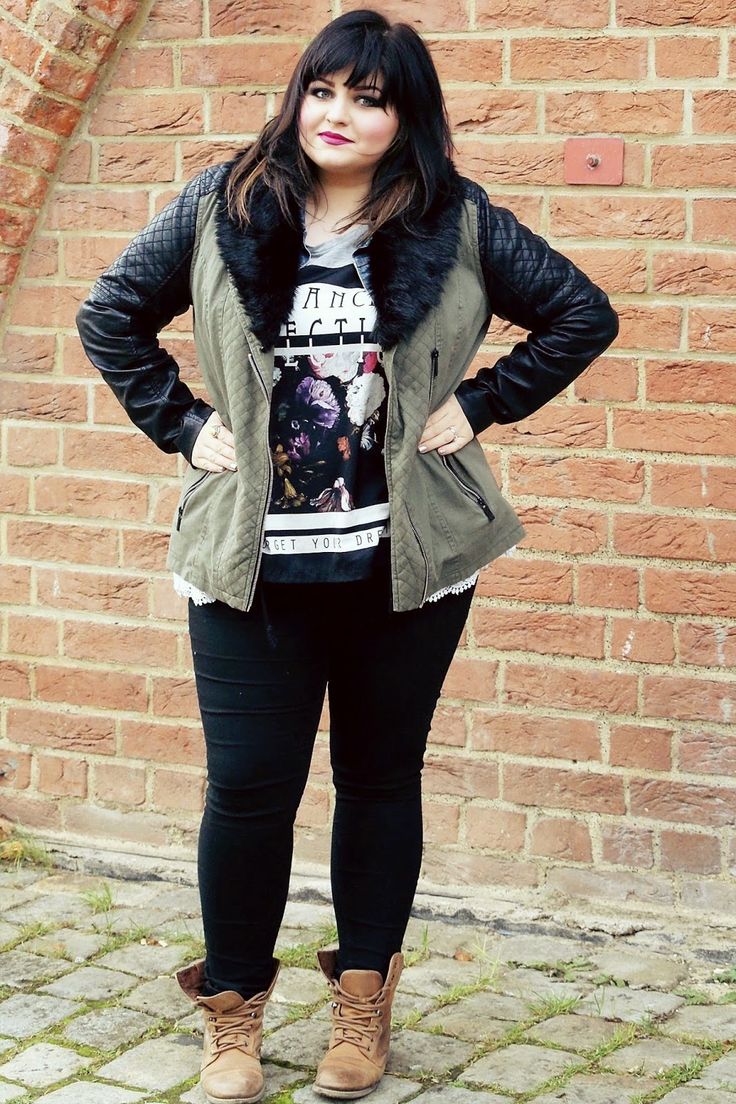 plus size grunge outfits