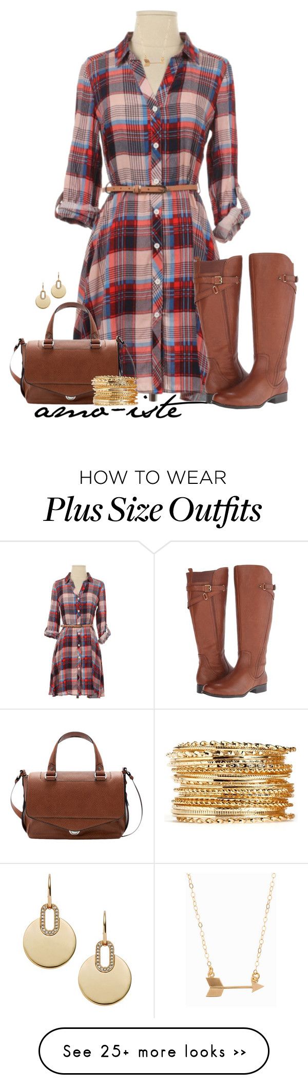 5-plaid-dresses-for-plus-size-girl-that-you-will-love1
