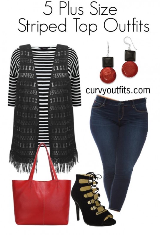 5-plus-size-striped-top-outfits-for-work-3