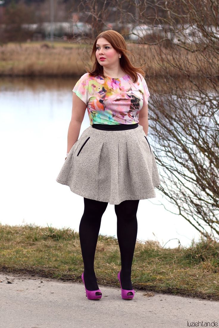 5-ways-to-wear-a-plus-size-tweed-skirt-4