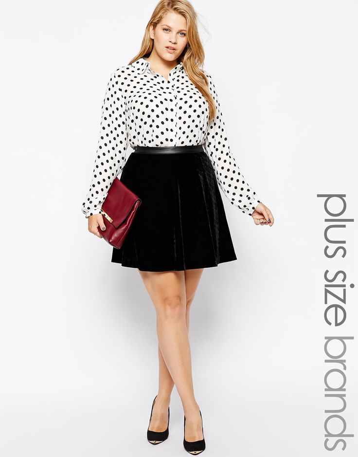 5-perfect-velvet-skirts-for-plus-size-women-2
