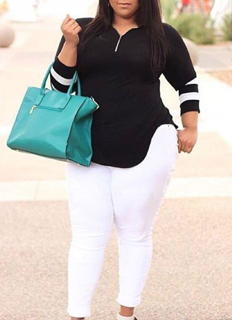5 spring sporty chic outfits for plus size fashionistas 