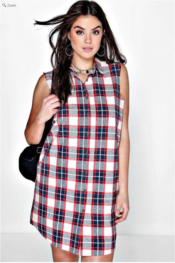 5 ways to wear a plus size plaid dress this spring (3)